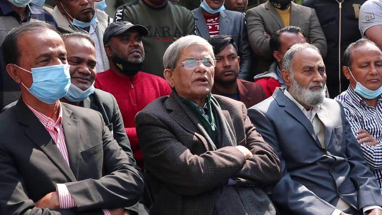 সব ব্যর্থতার দায় আ.লীগের : মির্জা ফখরুল