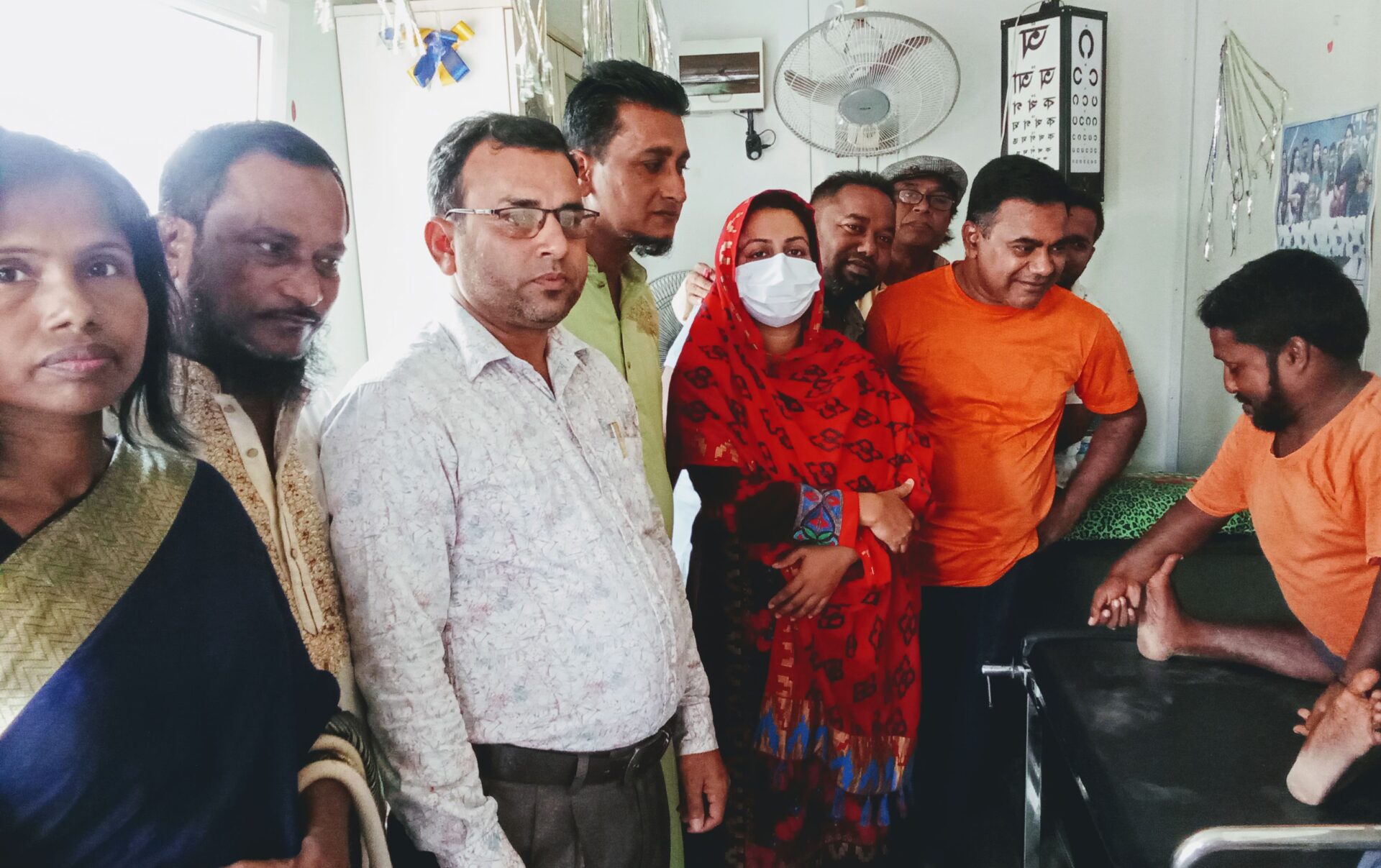না.গঞ্জে ফ্রী চিকিৎসা ও থেরাপি ক্যাম্প উদ্বোধন