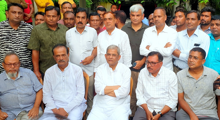 নির্বাচন কমিশনকেই মানিনা : মির্জা ফখরুল