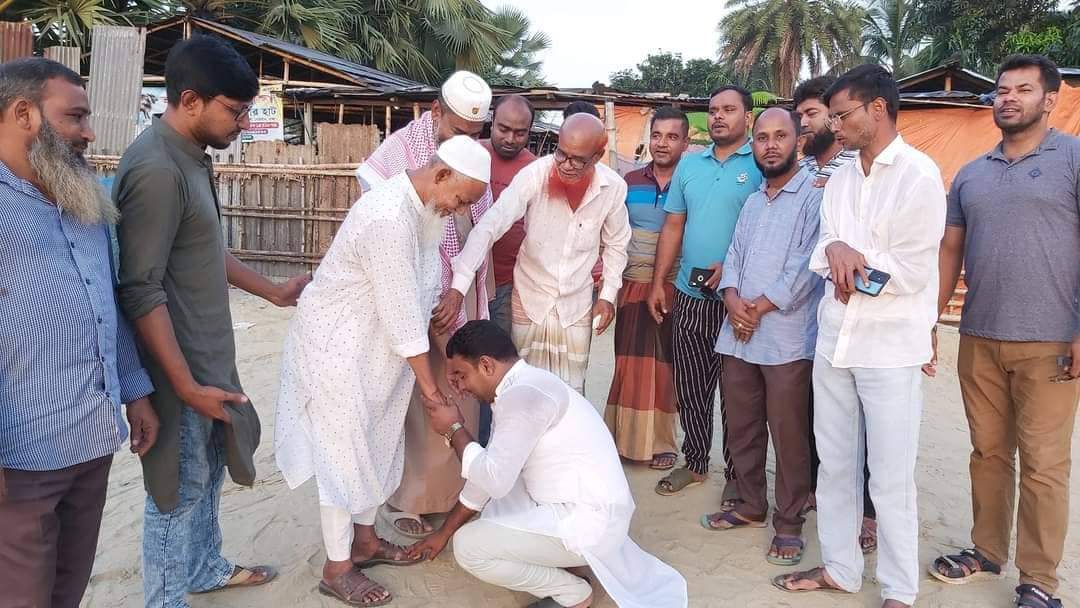 সিংড়ায় গণসংযোগে ব্যস্ত পৌর আ.লীগের সভাপতি প্রার্থী ডালিম আহমেদ ডন