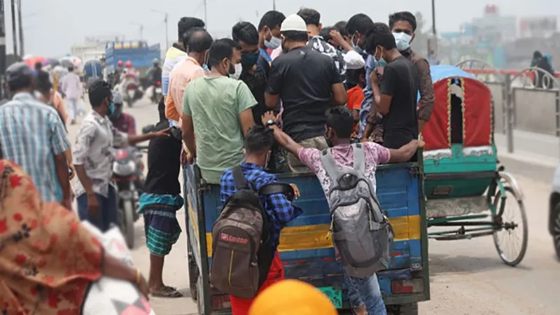 বাধা পেরিয়ে খুলনায় ঝিনাইদহ বিএনপির নেতা-কর্মীরা
