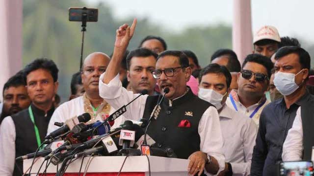নির্বাচনে খেলা হবে : বিএনপিকে কাদের