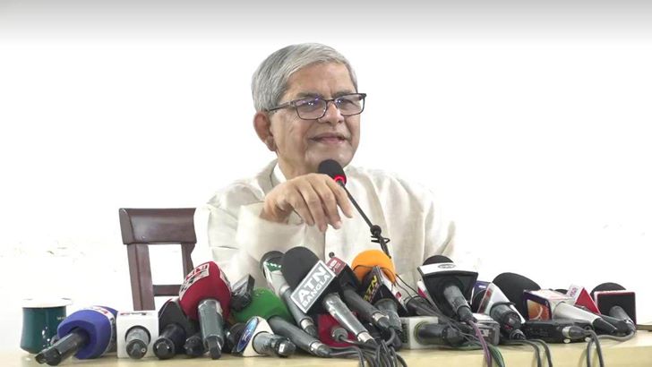 নির্বাচন নিয়ে আগের খেলায় মেতে উঠেছে সরকার : মির্জা ফখরুল