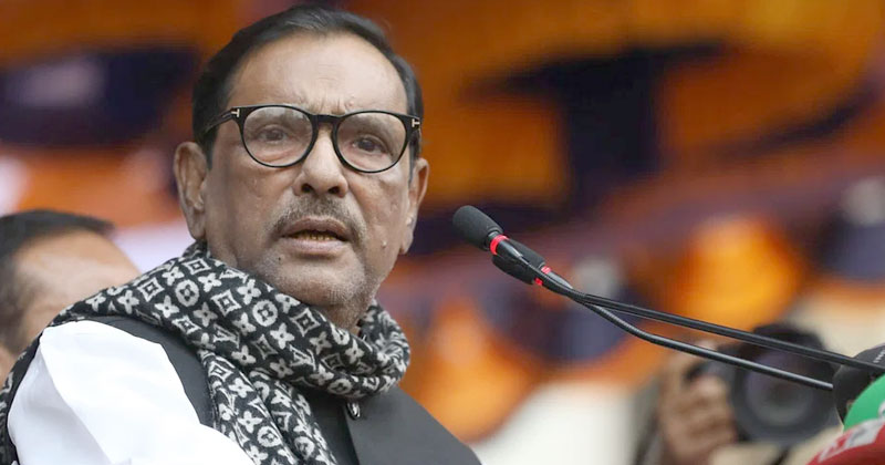 সুষ্ঠু নির্বাচন আয়োজনের বাধা দিচ্ছে বিএনপি : কাদের