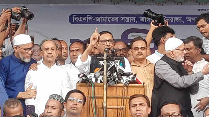 শেখ হাসিনা ছাড়া নির্বাচন নয় : ওবায়দুল কাদের