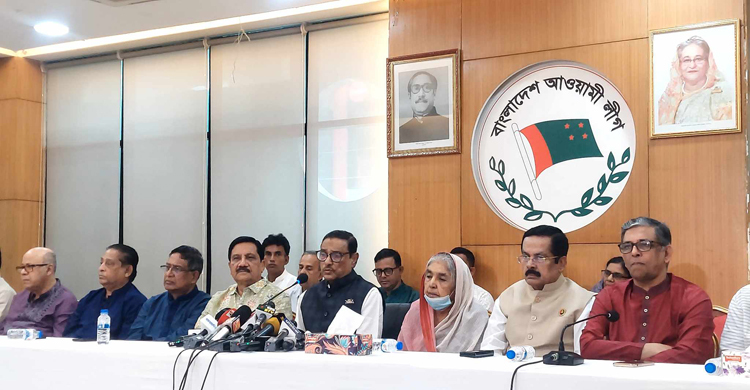 নির্বাচন বানচালের ষড়যন্ত্র করছে বিএনপি : ওবায়দুল কাদের