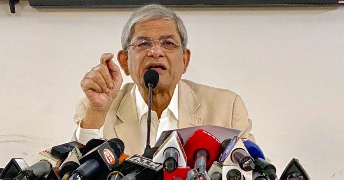 আশা করি মহাসমাবেশে সরকার বাধা দেবে না : ফখরুল