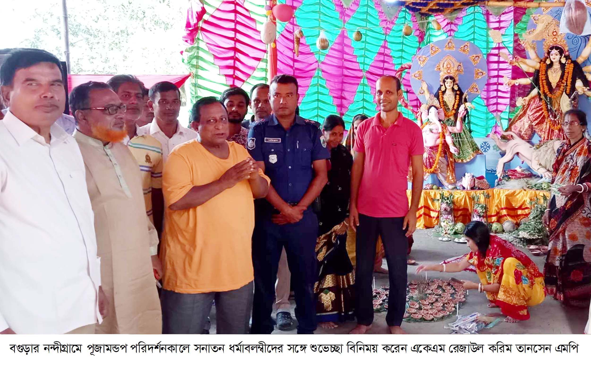 ১৪ দলের আমলে সব ধর্মের মানুষ নিরাপদ : এমপি তানসেন