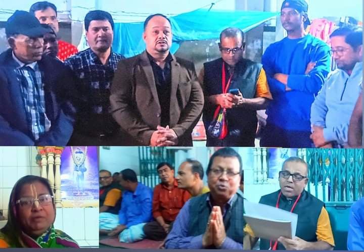 পাগলায় লক্ষ্মণ সাধুর তিরোধান উৎসব উদযাপনে প্রস্তুতি ও আশ্রমের উন্নয়নে আলোচনা