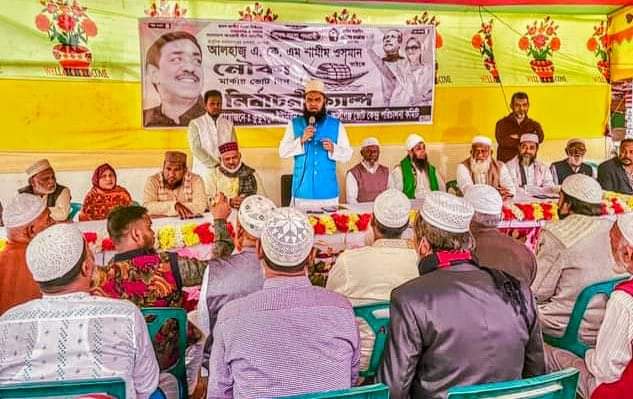 শামীম ওসমানের নির্বাচনী ক্যাম্প উদ্বোধন করলেন শ্রমিক নেতা পলাশ