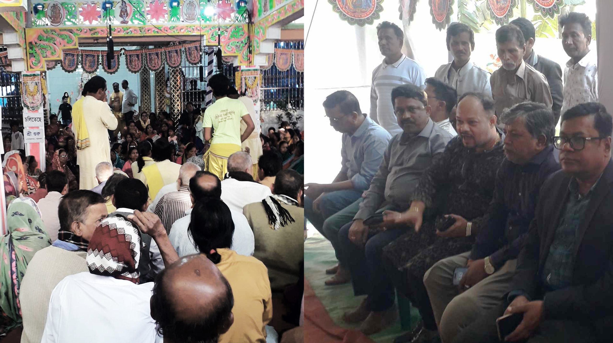 ফতুল্লায় ৪ দিনব্যাপী হরিনাম মহাযজ্ঞ ও অষ্টকালীন লীলা কীর্তনের উদ্বোধন