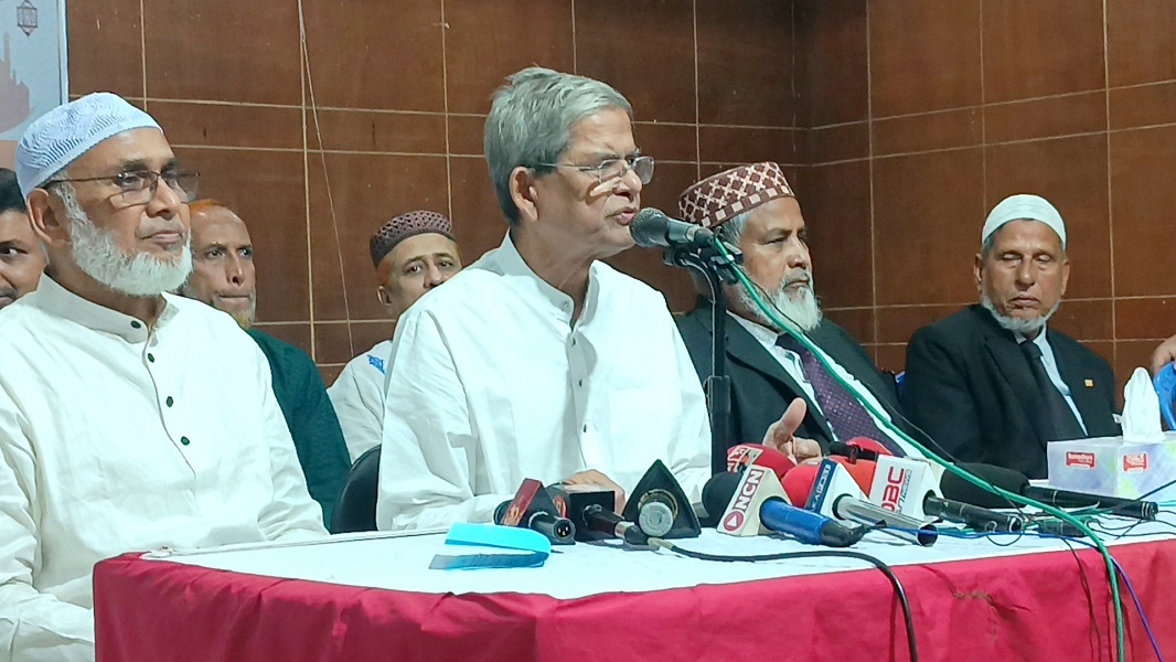 আ.লীগ জনগনকে উপহার দিয়েছে ডামি নির্বাচন : মির্জা ফখরুল