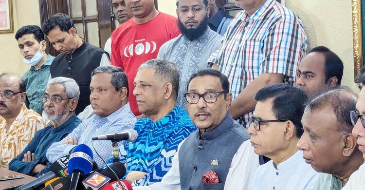 ফখরুলের কাছে ৬০ লাখ কারাবন্দির তালিকা চান ওবায়দুল কাদের