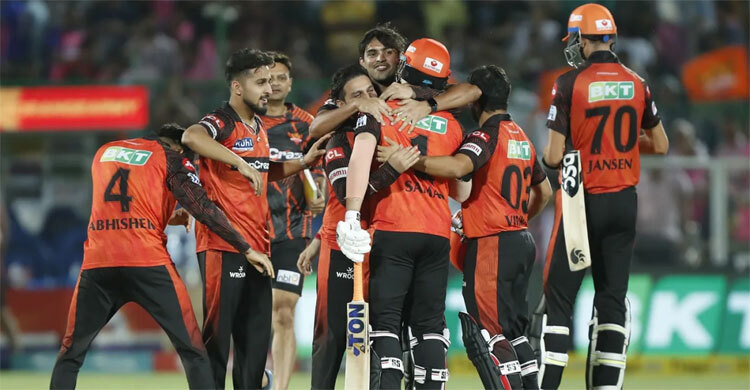 রাজস্থানকে ১ রানে হারালো হায়দরাবাদ