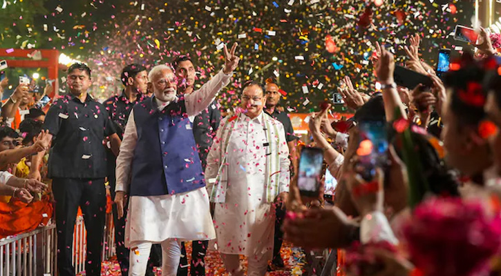 মোদীর শপথগ্রহণ ৯ জুন