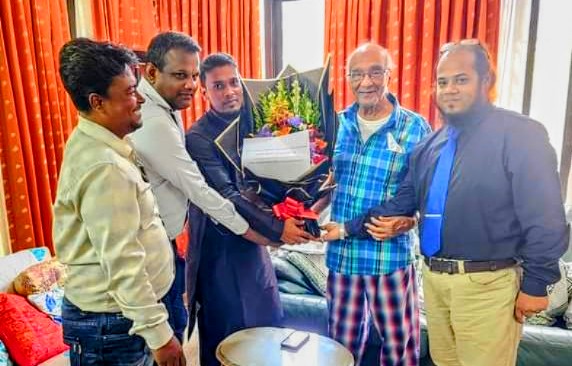 শফিক রেহমানের সাথে সৌজন্য সাক্ষাৎ করলেন ফেরদৌস আলম ভুইয়া মিঠু
