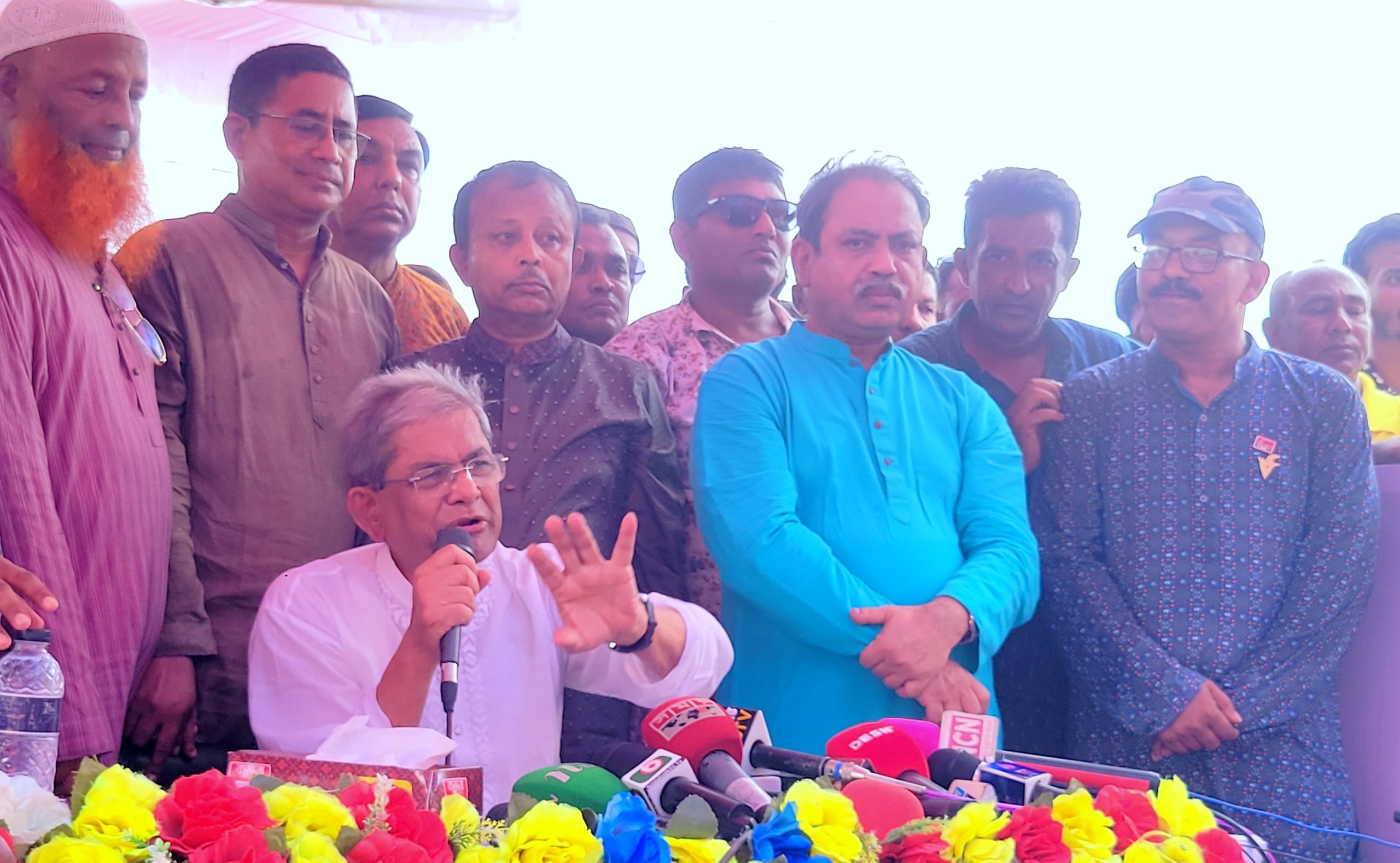 ওবায়দুল কাদের সাহেব আমার বাসায় আসেন : মির্জা ফখরুল