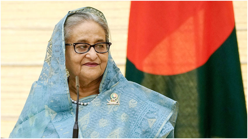 শেখ হাসিনার সঠিক অবস্থান জানালো ভারতীয় গণমাধ্যম