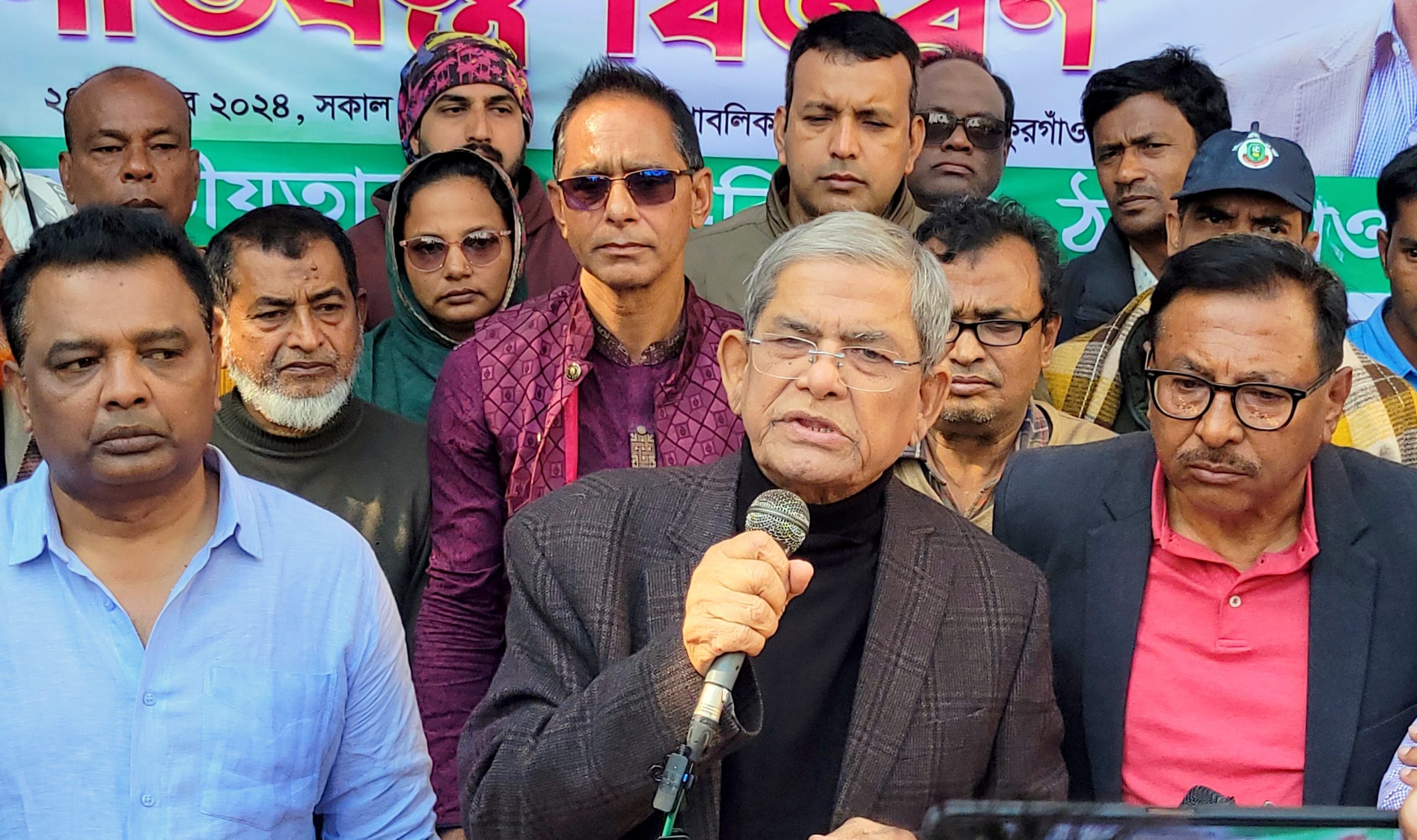 আওয়ামী সন্ত্রাসী ও গণহত্যার সাথে জড়িতদের বিএনপিতে জায়গা হবে না : মির্জা ফখরুল
