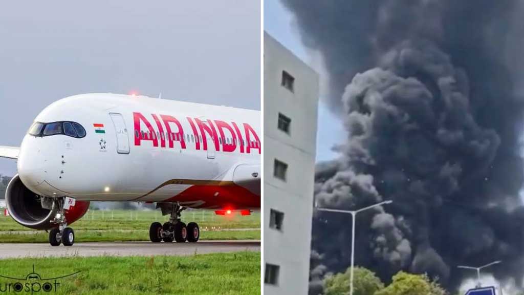 ভারতে প্লেন দুর্ঘটনা : ২৪২ আরোহী সহ ৫ মেডিকেল শিক্ষার্থী নিহত