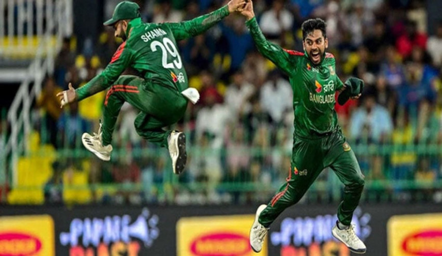 শ্রীলঙ্কাকে হারিয়ে সিরিজে ঘুরে দাঁড়াল বাংলাদেশ