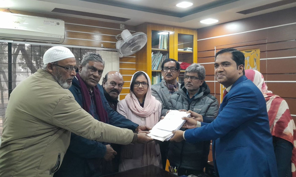 নাটোর-১ আসনে দলীয় প্রার্থীর বিপক্ষে বিএনপির ৩ নেতার মনোনয়ন দাখিল