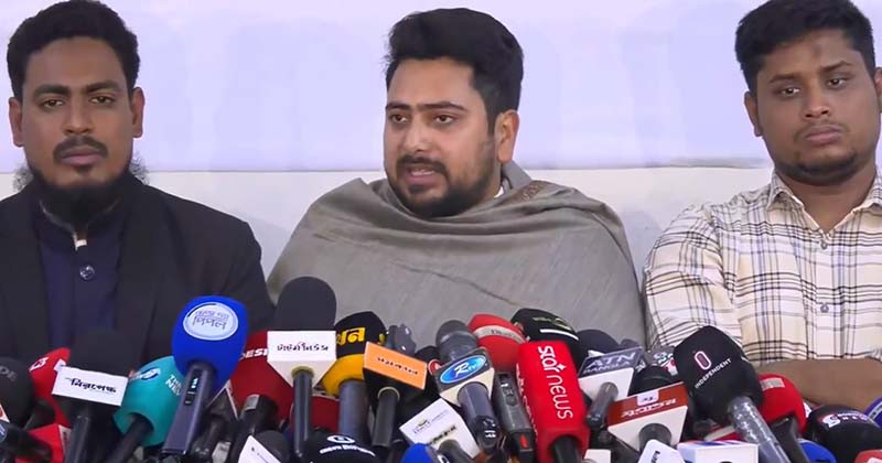 বৃহত্তর ঐক্যের স্বার্থে জামায়াতসহ ৮ দলের সঙ্গে নির্বাচন করবো : নাহিদ ইসলাম