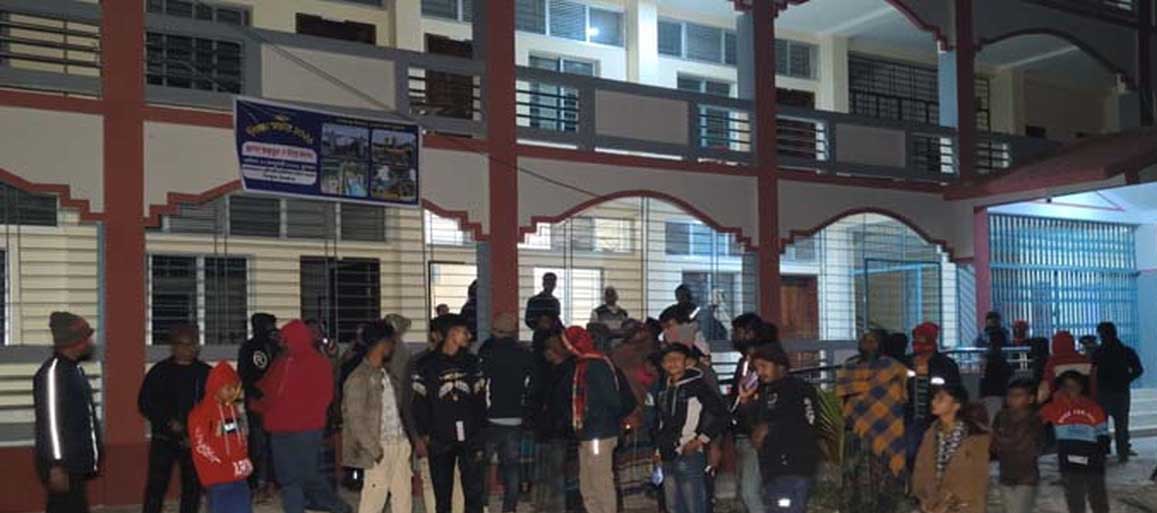 ঝিনাইদহের শৈলকুপায় মাদ্রাসায় রাতের অন্ধকারে গোপনে নাইটগার্ড নিয়োগ পরীক্ষা
