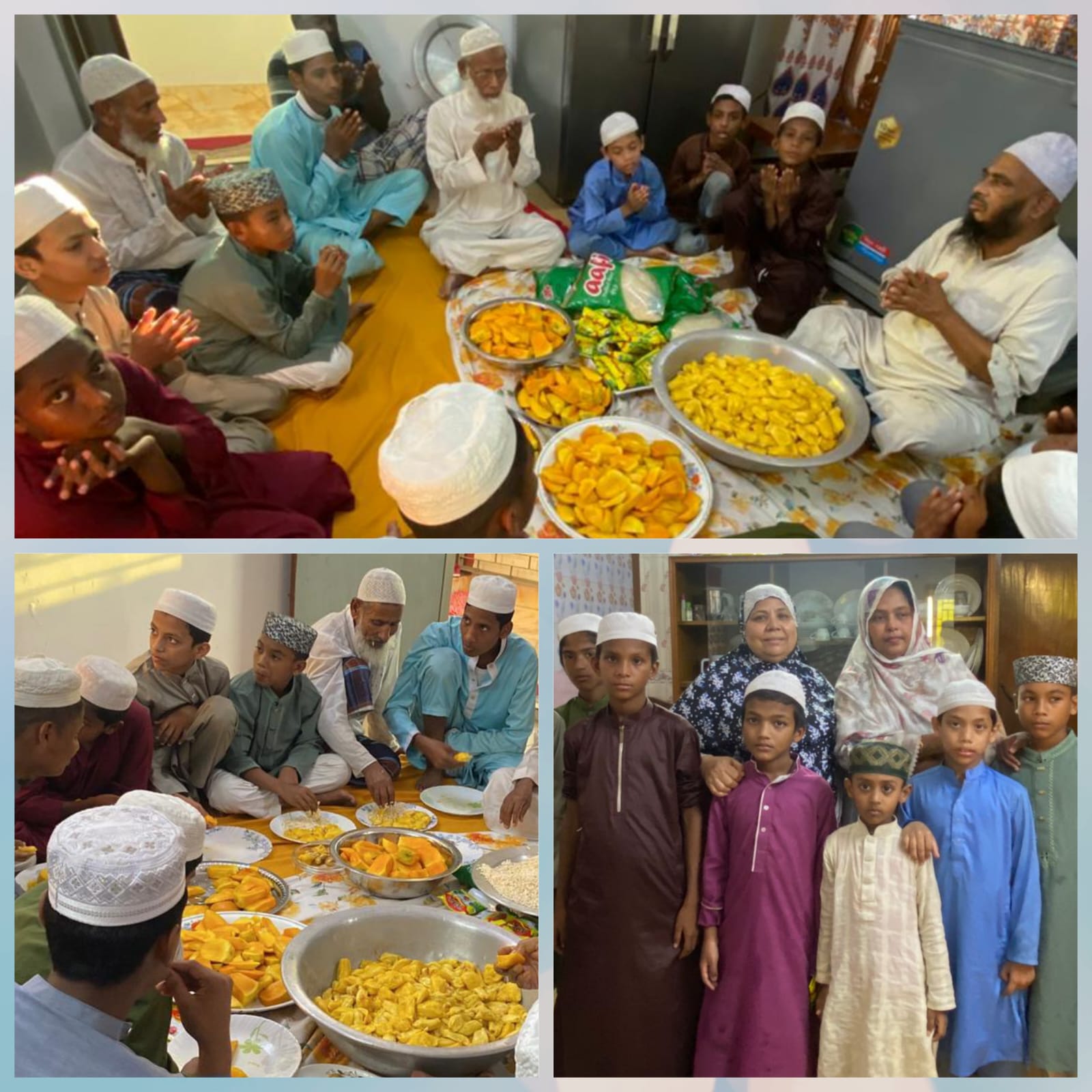 ডলি-ঝর্নার যৌথ উদ্যোগে মাদরাসার হাফেজ ও এতিম শিশুদের নিয়ে ফল উৎসব অনুষ্ঠিত 