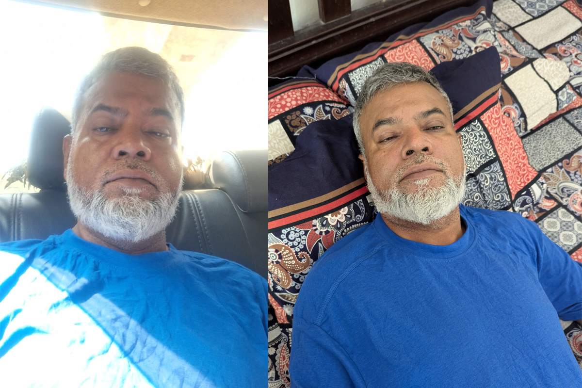 ১০ দিনের চিকিৎসা শেষে বাসায় ফিরলেন মো. মঞ্জুর হোসেন ঈসা