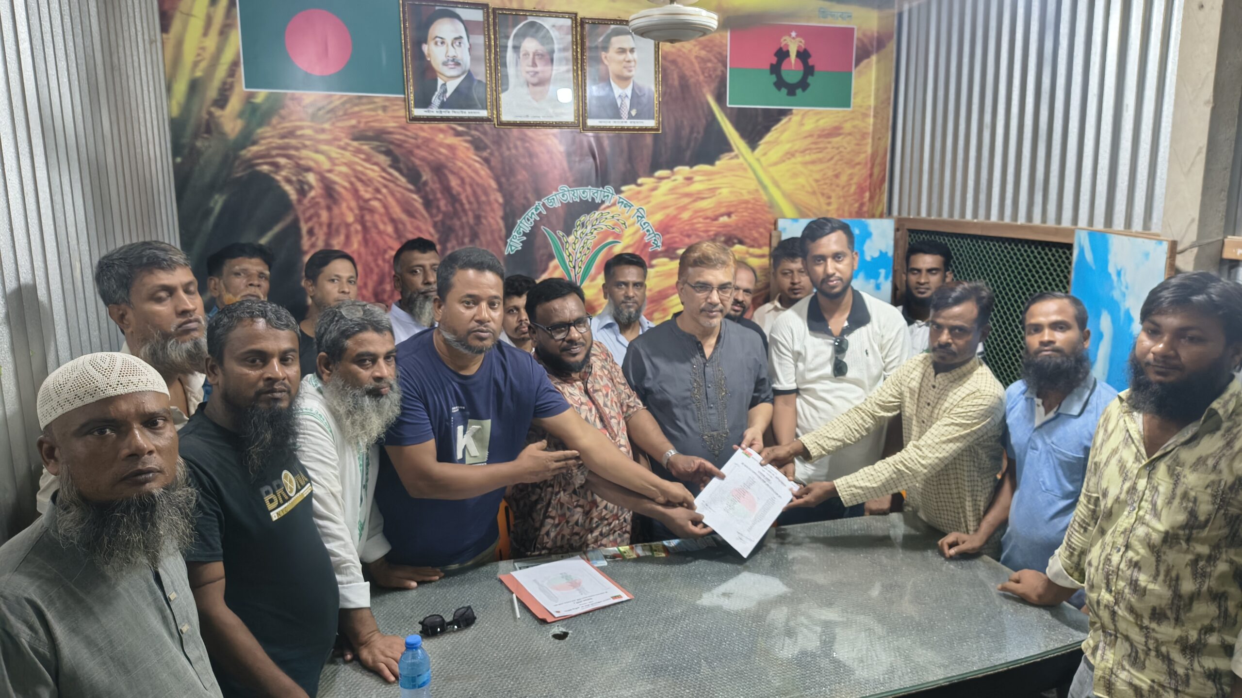 কাশীপুর ইউনিয়ন শ্রমিক দলের ৩১ সদস্যের আহ্বায়ক কমিটি ঘোষণা