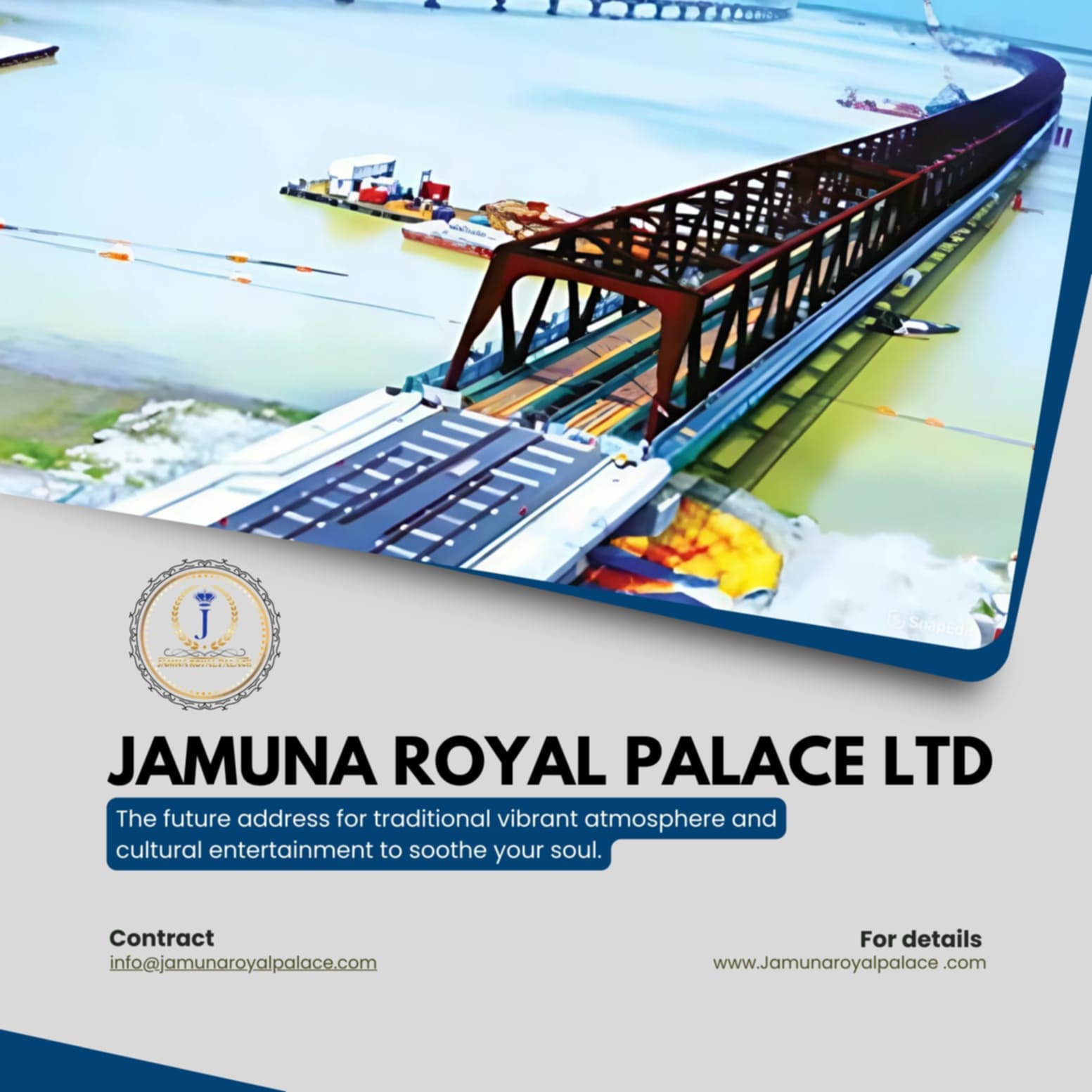 Jamuna Royal Palace  এর হাত ধরে নতুন সম্ভাবনার দিকে এগিয়ে যাচ্ছে সিরাজগঞ্জের পর্যটন শিল্প