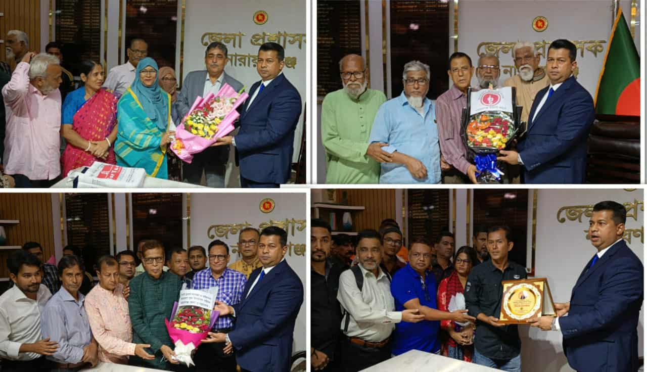 না’গঞ্জের সর্বশ্রেনীর মানুষের ভালোবাসায় সিক্ত বিদায়ী ডিসি মোহাম্মদ জাহিদুল ইসলাম মিঞা