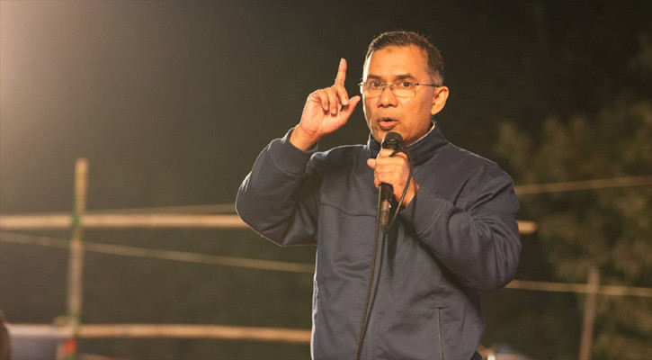 গণভোটে ‘হ্যাঁ’ এর পক্ষে ভোট চাইলেন তারেক রহমান