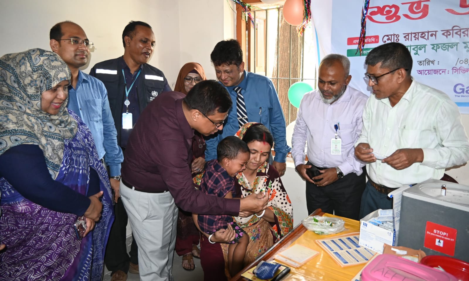 শিশুদের এই মারাত্মক হুমকি থেকে রক্ষা পেতে একমাত্র কার্যকর উপায় টিকা প্রদান : ডিসি মো. রায়হান কবির