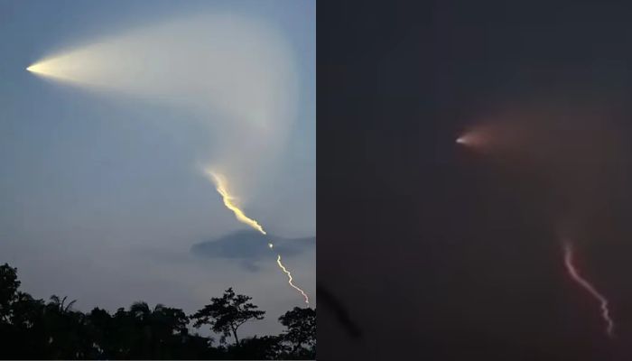 কক্সবাজারের আকাশে ‘মিসাইল সদৃশ আলো’, জনমনে আতঙ্ক!