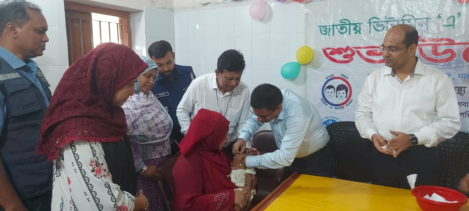 নারায়ণগঞ্জে জাতীয় ভিটামিন ‘এ’ প্লাস ক্যাম্পেইন-২০২৬ এর উদ্বোধন করেন ডিসি রায়হান কবির