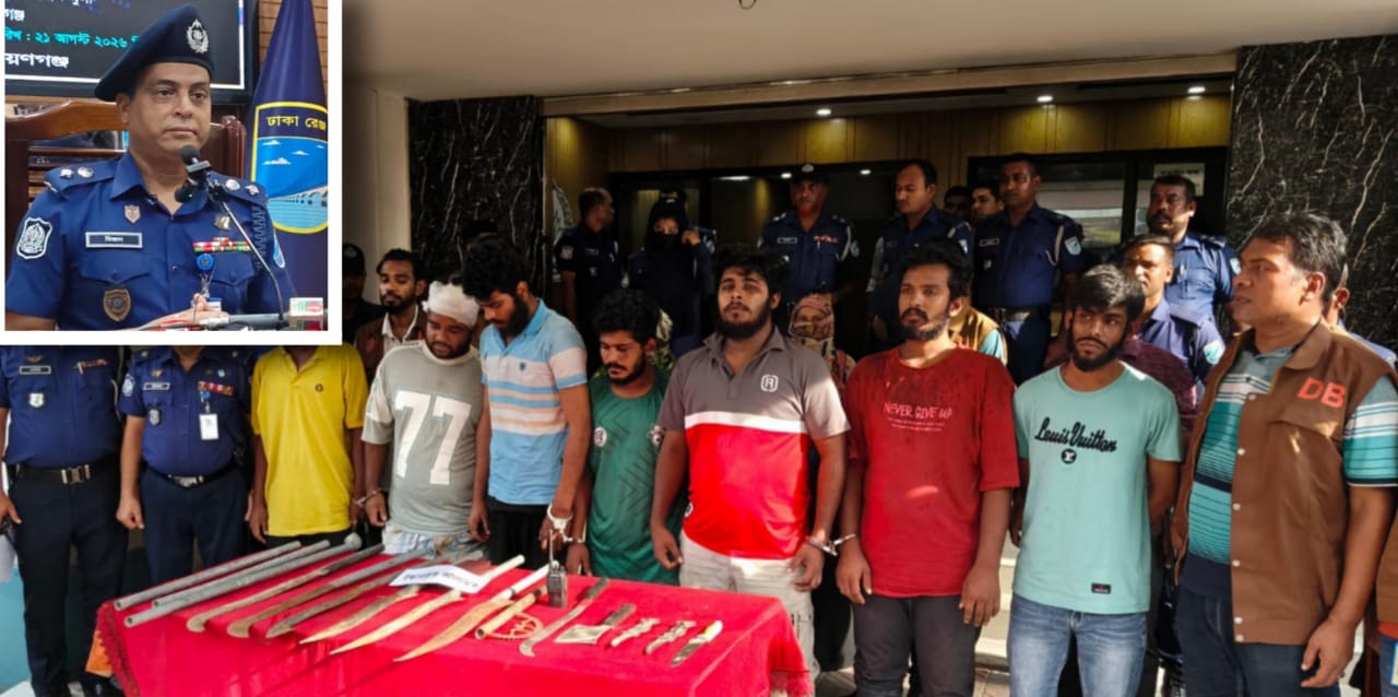 বন্দরের বুলবুল হত্যাকান্ডের ১১ আসামি অস্ত্র সহ গ্রেফতার