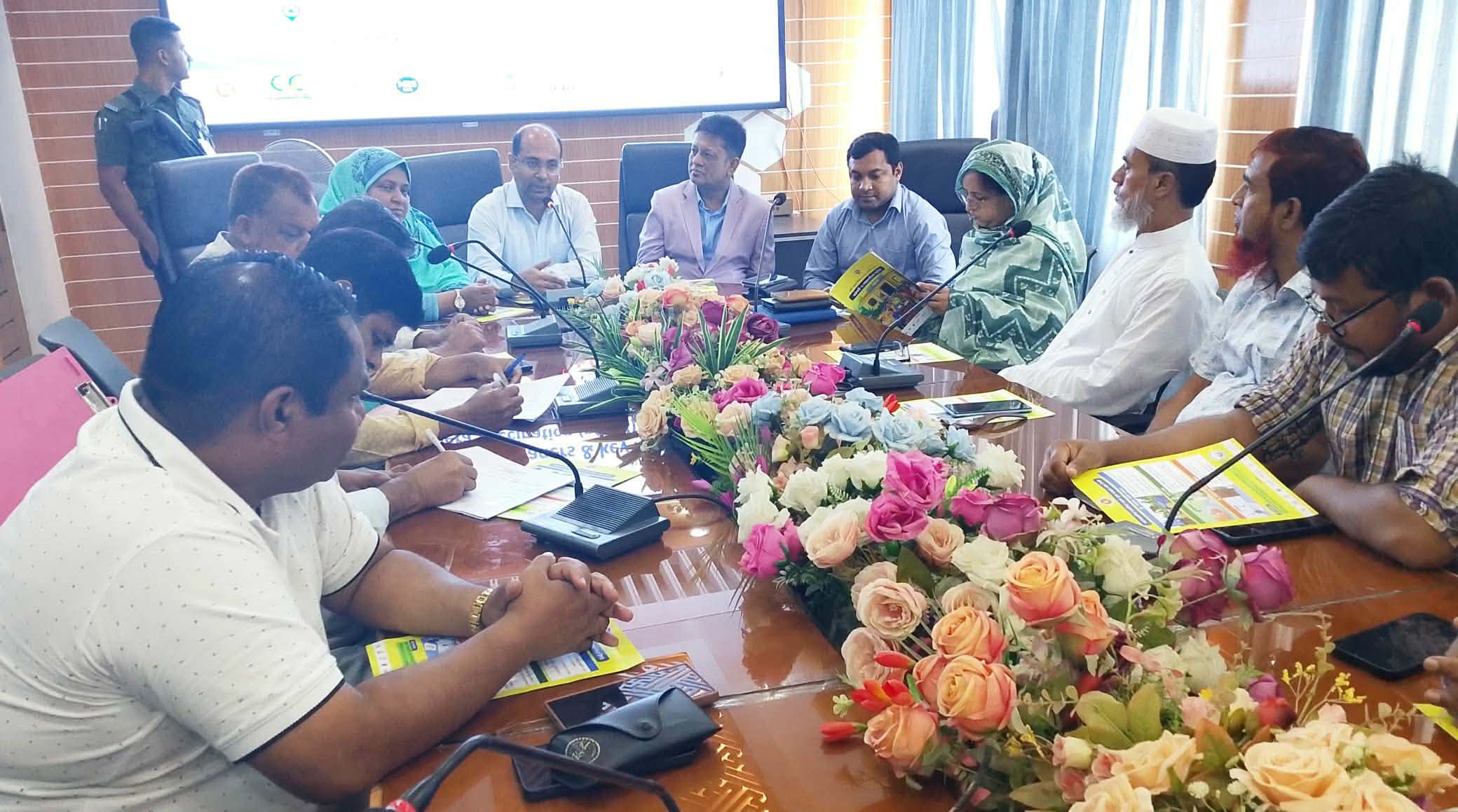 নারায়ণগঞ্জে কলেরা ভ্যাকসিন ক্যাম্পেইন উপলক্ষে অবহিতকরণ সভা অনুষ্ঠিত